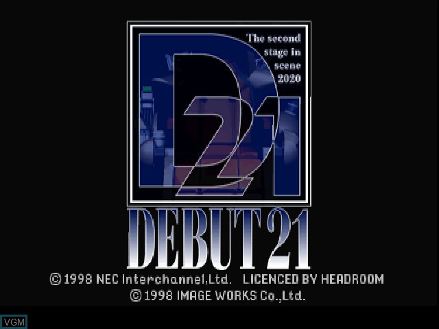 Image de l'ecran titre du jeu Debut 21 sur Sony Playstation
