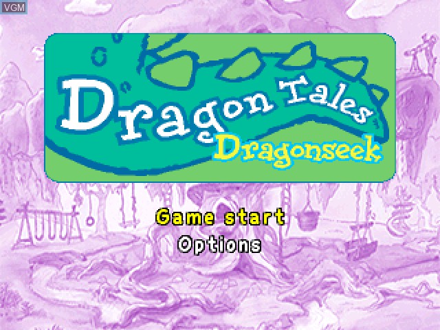 Image de l'ecran titre du jeu Dragon Tales - Dragon Seek sur Sony Playstation