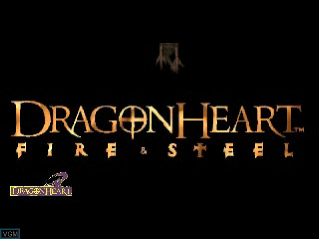 Image de l'ecran titre du jeu DragonHeart - Fire & Steel sur Sony Playstation