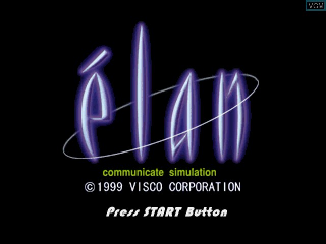 Image de l'ecran titre du jeu Elan sur Sony Playstation