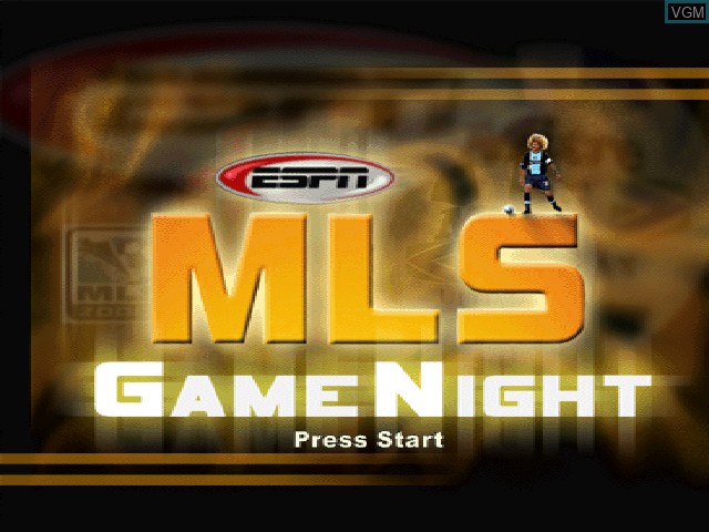 Image de l'ecran titre du jeu ESPN MLS GameNight sur Sony Playstation