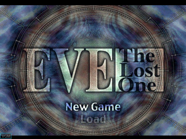 Image de l'ecran titre du jeu EVE - The Lost One sur Sony Playstation