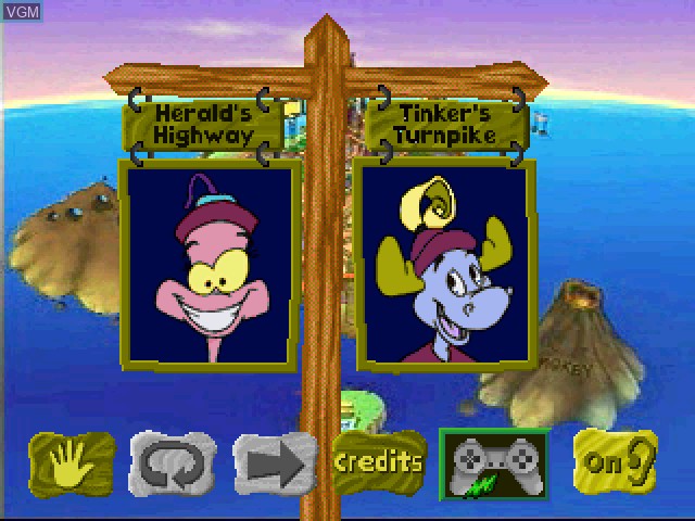 Image de l'ecran titre du jeu Faire Games - Language Arts sur Sony Playstation