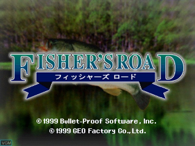 Image de l'ecran titre du jeu Fisher's Road sur Sony Playstation