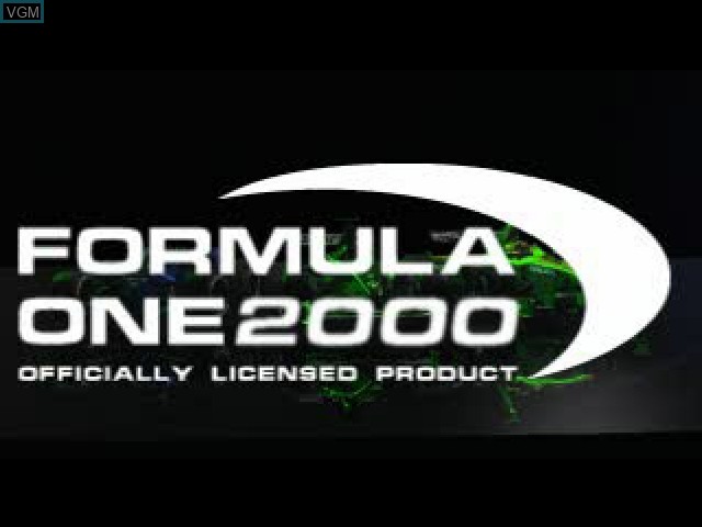 Image de l'ecran titre du jeu Formula One 2000 sur Sony Playstation