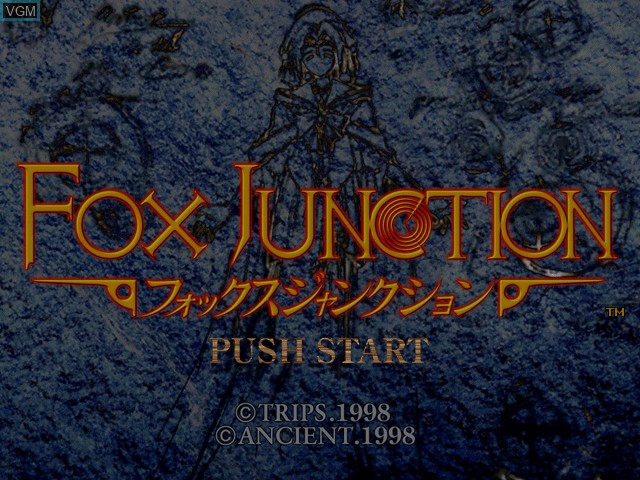 Image de l'ecran titre du jeu Fox Junction sur Sony Playstation