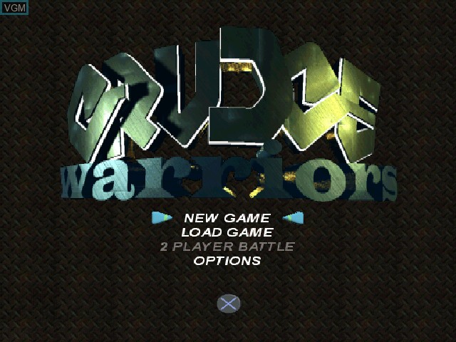 Image de l'ecran titre du jeu Grudge Warriors sur Sony Playstation