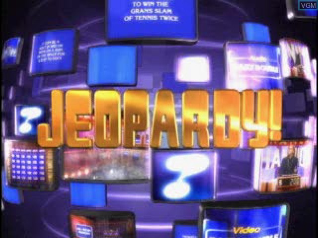 Image de l'ecran titre du jeu Jeopardy! sur Sony Playstation
