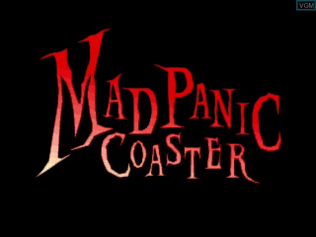 Image de l'ecran titre du jeu Mad Panic Coaster sur Sony Playstation