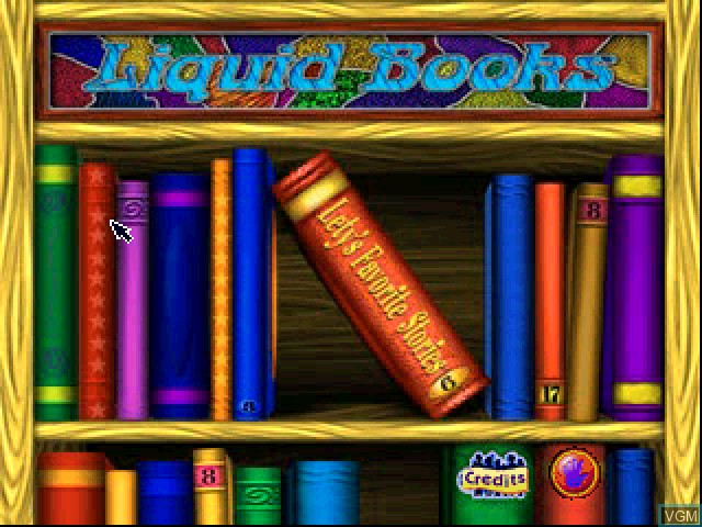 Image de l'ecran titre du jeu Liquid Books Adventure 1 - Lety's Favorite Stories sur Sony Playstation