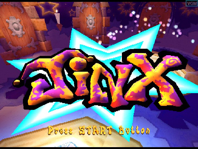 Image de l'ecran titre du jeu Jinx sur Sony Playstation
