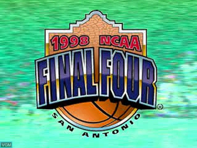 Image de l'ecran titre du jeu NCAA March Madness '98 sur Sony Playstation
