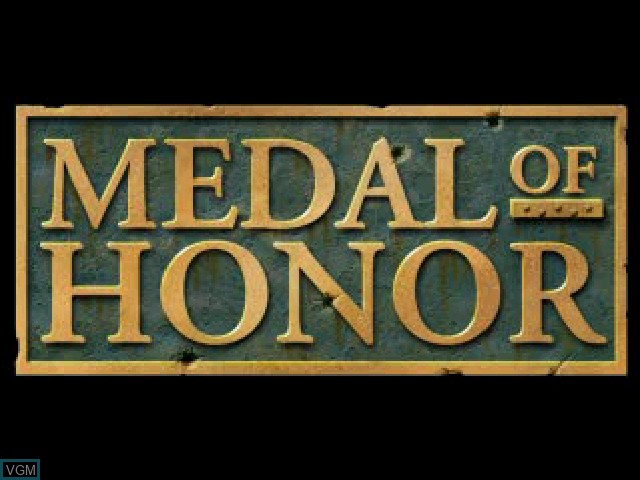 Image de l'ecran titre du jeu Medal of Honor sur Sony Playstation