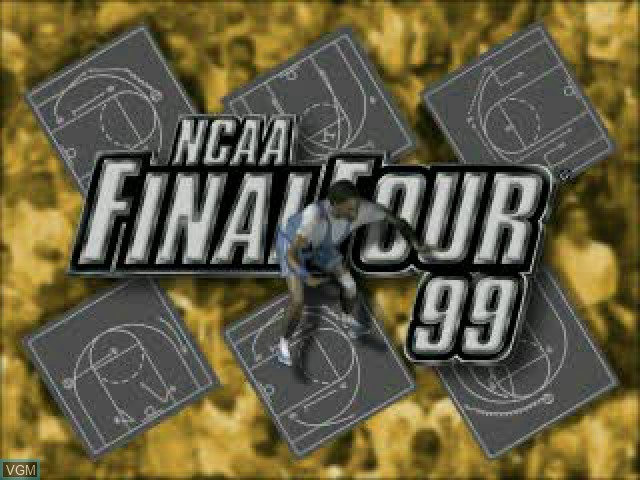 Image de l'ecran titre du jeu NCAA Final Four 99 sur Sony Playstation