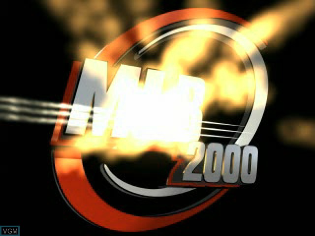 Image de l'ecran titre du jeu MLB 2000 sur Sony Playstation