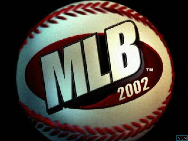 Image de l'ecran titre du jeu MLB 2002 sur Sony Playstation