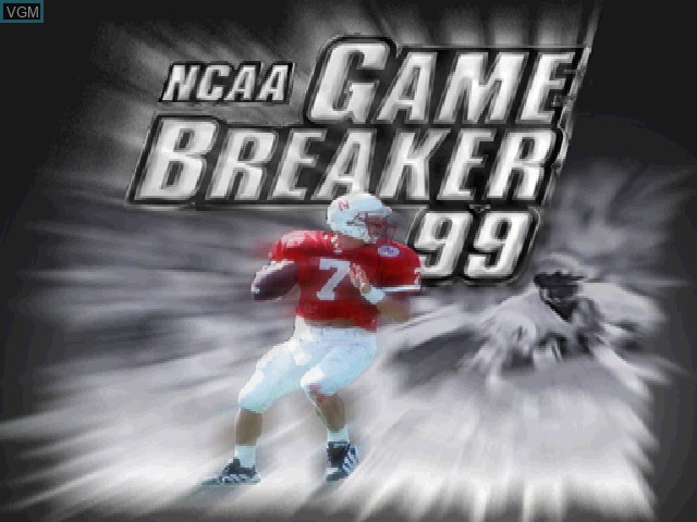 Image de l'ecran titre du jeu NCAA GameBreaker 99 sur Sony Playstation