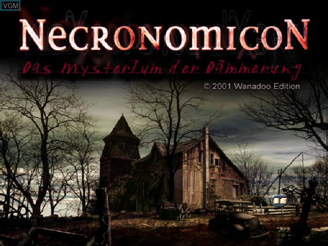 Image de l'ecran titre du jeu Necronomicon - The Dawning of Darkness sur Sony Playstation