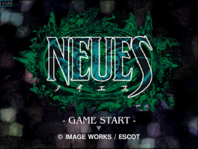 Image de l'ecran titre du jeu Neues sur Sony Playstation