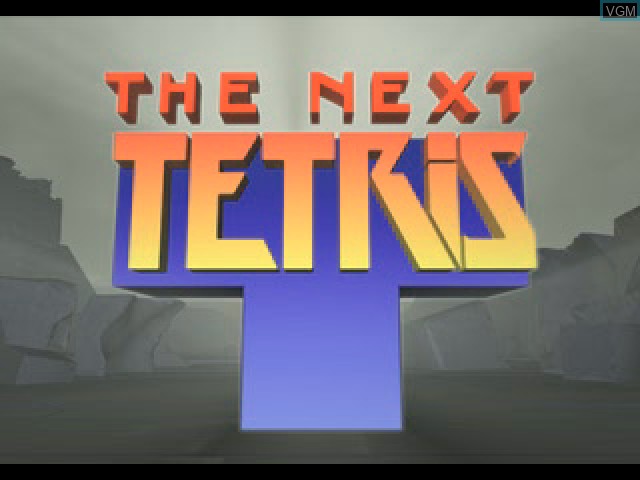 Image de l'ecran titre du jeu Next Tetris, The sur Sony Playstation
