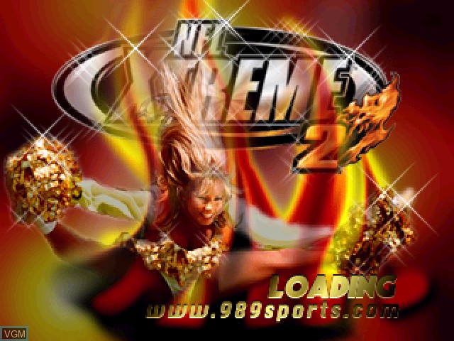 Image de l'ecran titre du jeu NFL Xtreme 2 sur Sony Playstation