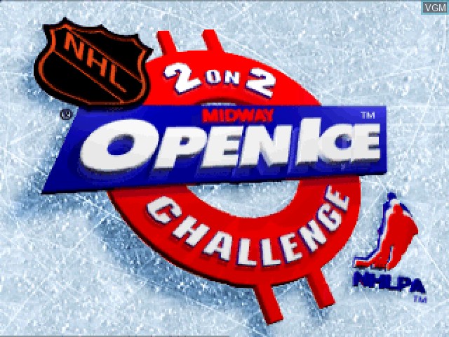 Image de l'ecran titre du jeu NHL Open Ice - 2 on 2 Challenge sur Sony Playstation