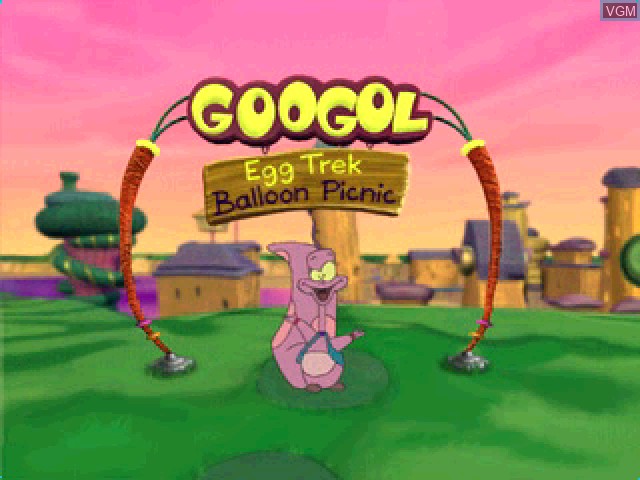 Image de l'ecran titre du jeu Secret of Googol 7, The - Eggs All Around - Egg Trek - Balloon Picnic sur Sony Playstation