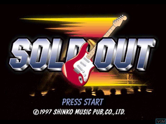 Image de l'ecran titre du jeu Sold Out sur Sony Playstation
