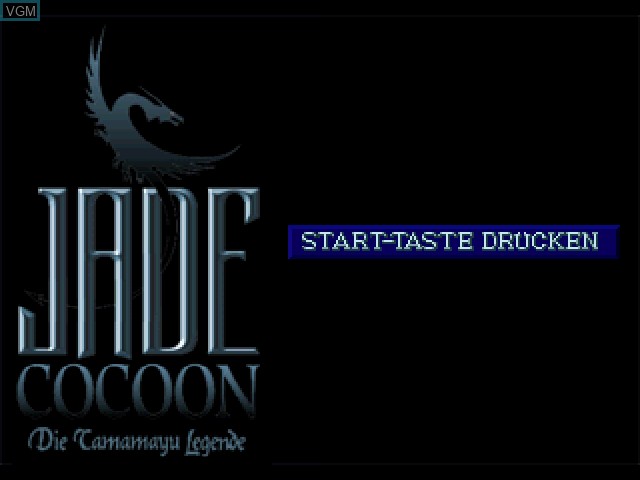 Image de l'ecran titre du jeu Jade Cocoon - Die Tamamayu Legende sur Sony Playstation