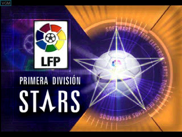 Image de l'ecran titre du jeu Primera Division Stars sur Sony Playstation