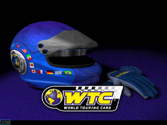 Image de l'ecran titre du jeu WTC - World Touring Championship sur Sony Playstation