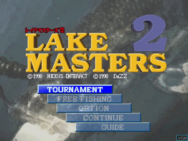 Image de l'ecran titre du jeu Lake Masters 2 sur Sony Playstation