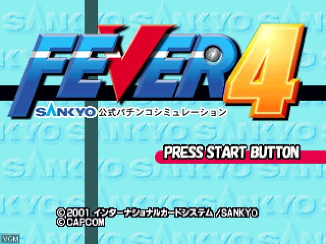 Image de l'ecran titre du jeu Fever 4 sur Sony Playstation