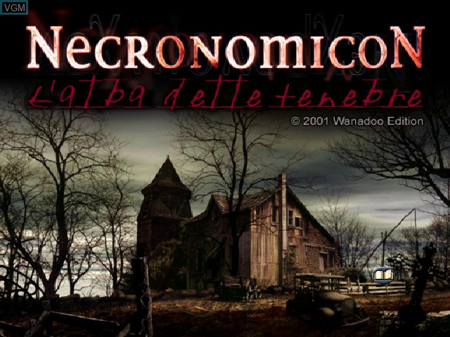 Image de l'ecran titre du jeu Necronomicon - Ispirato Alle Opere Di sur Sony Playstation