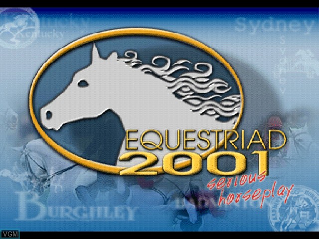 Image de l'ecran titre du jeu Alexandra Ledermann 2 - Équitation Compétition sur Sony Playstation