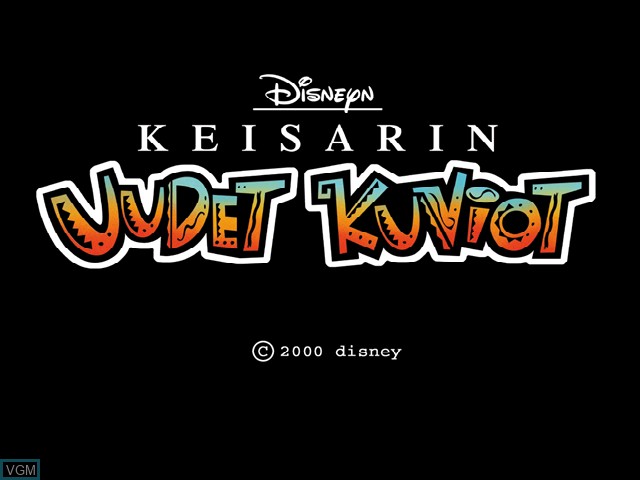 Image de l'ecran titre du jeu Keisarin Uudet Kuviot sur Sony Playstation