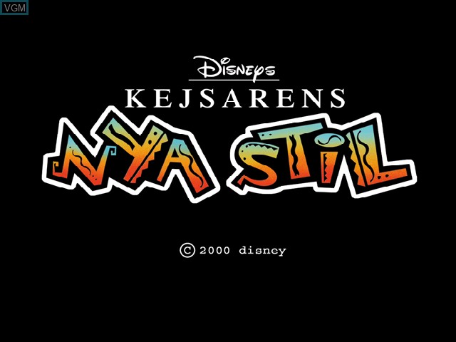 Image de l'ecran titre du jeu Kejsarens Nya Stil sur Sony Playstation