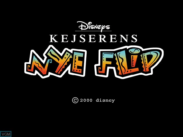 Image de l'ecran titre du jeu Kejserens Nye Flip sur Sony Playstation