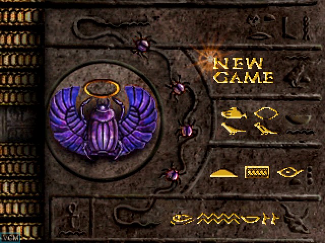 Image du menu du jeu Mummy, The sur Sony Playstation