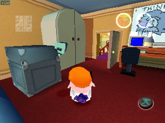 Image du menu du jeu Dexter's Laboratory - Mandark's Lab? sur Sony Playstation