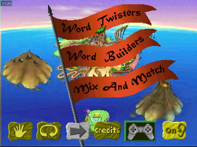 Image du menu du jeu Faire Games - Language Arts sur Sony Playstation