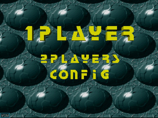 Image du menu du jeu Geom Cube sur Sony Playstation