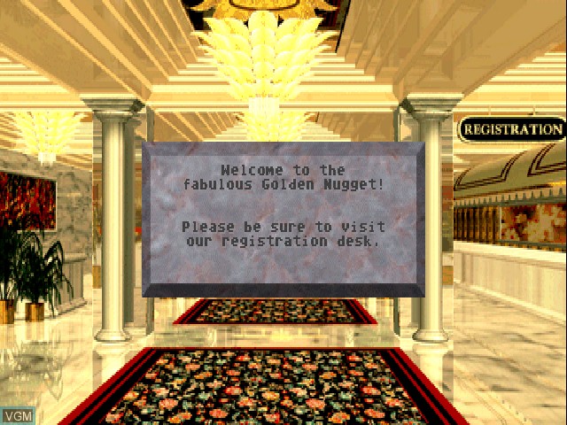 Image du menu du jeu Golden Nugget sur Sony Playstation