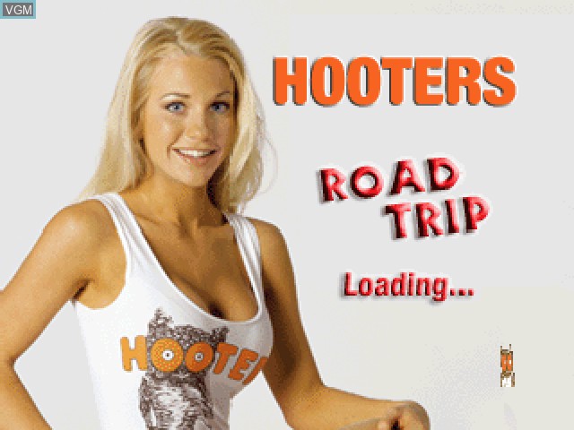 Image du menu du jeu Hooters Road Trip sur Sony Playstation