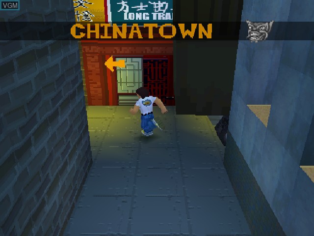 Image du menu du jeu Jackie Chan - Stuntmaster sur Sony Playstation