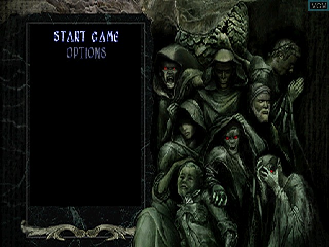 Image du menu du jeu Legacy of Kain - Soul Reaver sur Sony Playstation