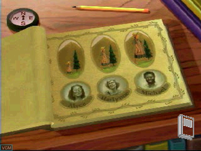 Image du menu du jeu Liquid Books Adventure 4 - The Adventures of Adelita and Bo sur Sony Playstation