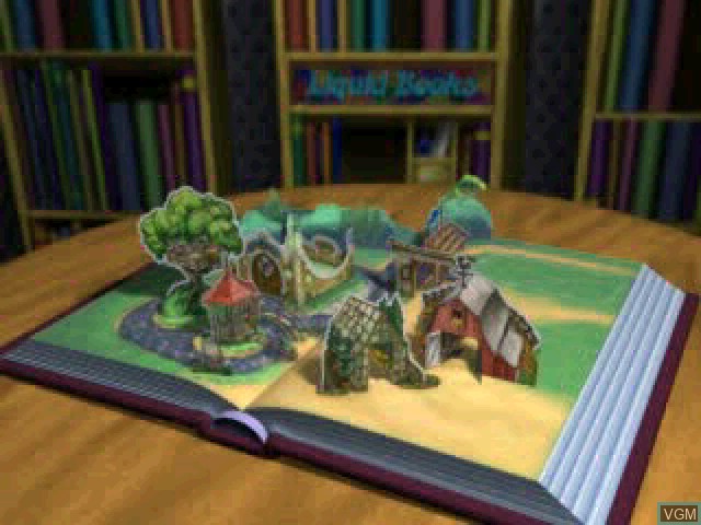 Image du menu du jeu Liquid Books Adventure 5 - Pop-Out Prose sur Sony Playstation