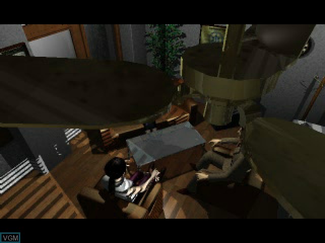 Image du menu du jeu Jikuu Tantei DD - Dracula Detective - Maboroshi no Lorelei sur Sony Playstation