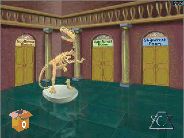 Image du menu du jeu A Mars Moose Adventure - Walkabout 1 - The Natural History Museum sur Sony Playstation